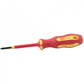 XP1000 VDE PZ Type Screwdriver, No.0 x 60mm XP1000 VDE PZ Type Screwdriver, No.0 x 60mm