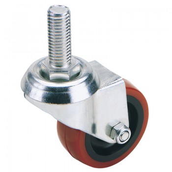 Swivel Bolt Fixing Polyurethane Wheel, 100mm Diameter, S.W.L. 125kg Swivel Bolt Fixing Polyurethane Wheel, 100mm Diameter, S.W.L. 125kg