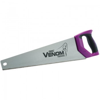 Draper Venom® Double Ground Laminate Saw, 500mm, 13tpi/14ppi Draper Venom® Double Ground Laminate Saw, 500mm, 13tpi/14ppi