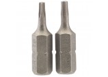 Draper TX-STAR® Insert Bit, 1/4” Hex, 25mm Long, T9 (Pack of 2)