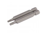 Draper TX-STAR® Insert Bit, 1/4” Hex, 25mm Long, T27 (Pack of 2)