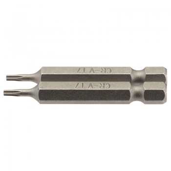 Draper TX-STAR® Insert Bit, 1/4” Hex, 50mm Long, T7 (Pack of 2) Draper TX-STAR® Insert Bit, 1/4” Hex, 50mm Long, T7 (Pack of 2)