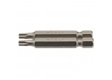Draper TX-STAR® Insert Bit, 1/4” Hex, 50mm Long, T20 (Pack of 2)