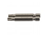 Draper TX-STAR® Insert Bit, 1/4” Hex, 50mm Long, T30 (Pack of 2)