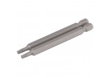 Draper TX-STAR® Insert Bit, 1/4” Hex, 75mm Long, T15 (Pack of 2)