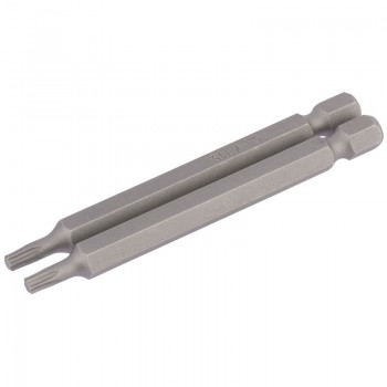 Draper TX-STAR® Insert Bit, 1/4” Hex, 75mm Long, T15 (Pack of 2) Draper TX-STAR® Insert Bit, 1/4” Hex, 75mm Long, T15 (Pack of 2)