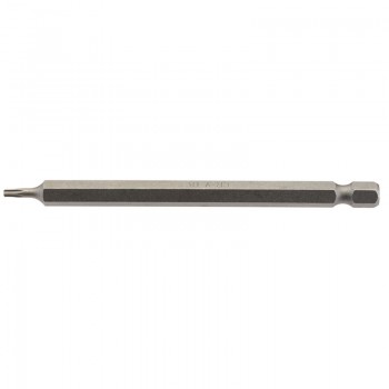 Draper TX-STAR® Insert Bit, 1/4” Hex, 100mm Long, T8 (Pack of 1) Draper TX-STAR® Insert Bit, 1/4” Hex, 100mm Long, T8 (Pack of 1)