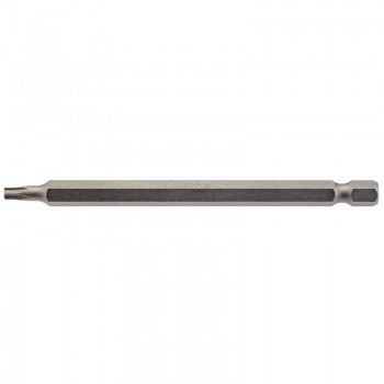 Draper TX-STAR® Insert Bit, 1/4” Hex, 100mm Long, T20 (Pack of 1) Draper TX-STAR® Insert Bit, 1/4” Hex, 100mm Long, T20 (Pack of 1)