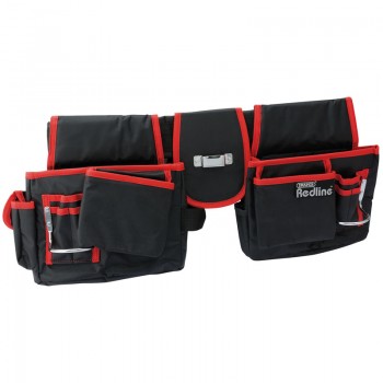 Double Tool Pouch, Black Double Tool Pouch, Black