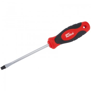 Plain Slot Soft Grip Screwdriver, 5 x 100mm Plain Slot Soft Grip Screwdriver, 5 x 100mm