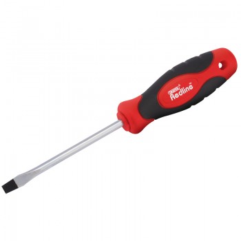 Plain Slot Soft Grip Screwdriver, 6 x 100mm Plain Slot Soft Grip Screwdriver, 6 x 100mm