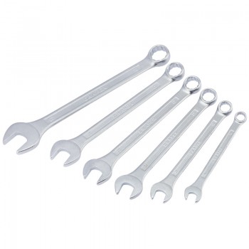 Draper Redline Metric Combination Spanner Set, 8 - 17mm (6 Piece)