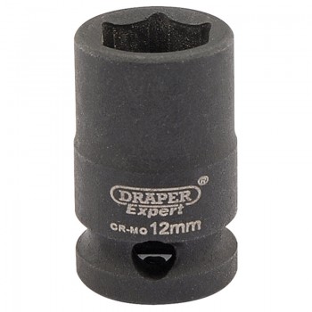 Expert HI-TORQ® 6 Point Impact Socket, 3/8” Sq. Dr., 12mm Expert HI-TORQ® 6 Point Impact Socket, 3/8” Sq. Dr., 12mm
