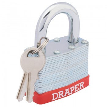 Laminated Steel Padlock, 50 x 30mm