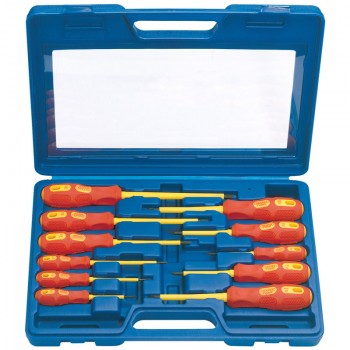 VDE Approved Fully Insulated Screwdriver Set (11 Piece) VDE Approved Fully Insulated Screwdriver Set (11 Piece)