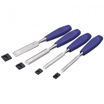 Bevel Edge Wood Chisel Set (4 Piece) Bevel Edge Wood Chisel Set (4 Piece)