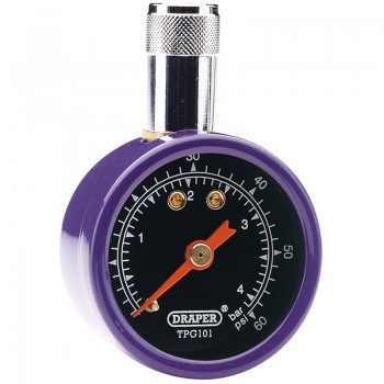 Tyre Pressure Gauge TPG101, 0 - 60psi, 0 - 4 bar Tyre Pressure Gauge TPG101, 0 - 60psi, 0 - 4 bar