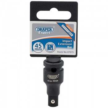 Expert Impact Extension Bar, 3/8” Sq. Dr., 45mm Expert Impact Extension Bar, 3/8” Sq. Dr., 45mm