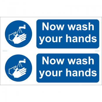 Wash Your Hands’ Mandatory Sign (Pack of 2) Wash Your Hands’ Mandatory Sign (Pack of 2)