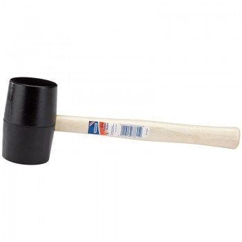 Hardwood Shaft Rubber Mallet, 800g/32oz Hardwood Shaft Rubber Mallet, 800g/32oz