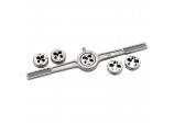 Circular Metric Die and Holder Set (6 Piece)