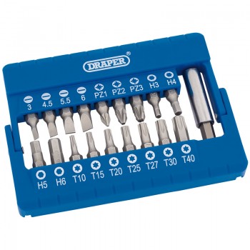 Screwdriver and Magnetic Bit Holder Set (19 Piece) Screwdriver and Magnetic Bit Holder Set (19 Piece)