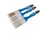 Soft Grip Synthetic Paint Brush Set (3 Piece)