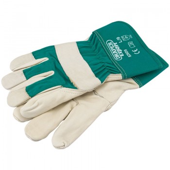 Premium Leather Gardening Gloves, Large Premium Leather Gardening Gloves, Large