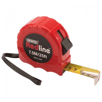 Metric/Imperial Measuring Tape, 7.5m/25ft