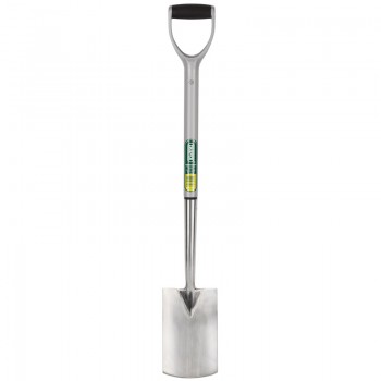 Stainless Steel Soft Grip Border Spade
