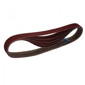Cloth Sanding Belt, 25 x 762mm, 80 Grit (Pack of 5) Cloth Sanding Belt, 25 x 762mm, 80 Grit (Pack of 5)
