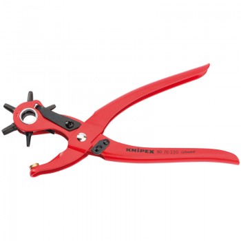 Knipex 90 70 220 SBE 6 Head Revolving Punch Pliers, 220mm Knipex 90 70 220 SBE 6 Head Revolving Punch Pliers, 220mm