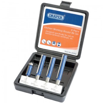 Extra Long Router Bit Set (4 Piece) Extra Long Router Bit Set (4 Piece)