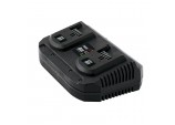 D20 20V Fast Twin Battery Charger, 2 x 3.5A