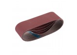 Cloth Sanding Belt, 75 x 533mm, Assorted Grit (Pack of 5)