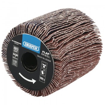 Aluminium Oxide Flap Wheel, 60 x 60mm, 80 Grit Aluminium Oxide Flap Wheel, 60 x 60mm, 80 Grit