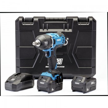 D20 20V Brushless Mid-Torque Impact Wrench, 1/2” Sq. Dr., 400Nm, 2 x 4.0Ah Batteries, 1 x Charger D20 20V Brushless Mid-Torque Impact Wrench, 1/2” Sq. Dr., 400Nm, 2 x 4.0Ah Batteries, 1 x Charger