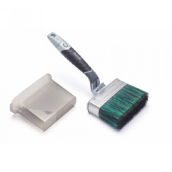 Ultimate Shed & Fence Swan Neck Paint Brush - 120mm
