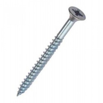 Countersunk Zp Screws, Pack of 10 - 3.5x40mm