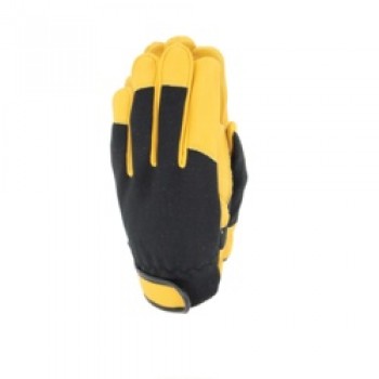 Comfort Fit Leather Gloves - Large