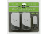 Mains Cordless Doorchime - Twin Pack