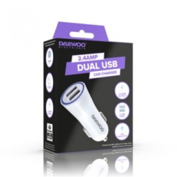 Double USB Car Charger - 2.4a Double USB Car Charger - 2.4a