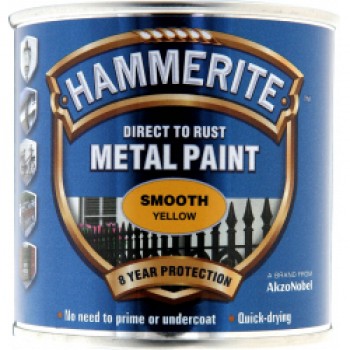 Metal Paint Smooth 250ml - Yellow