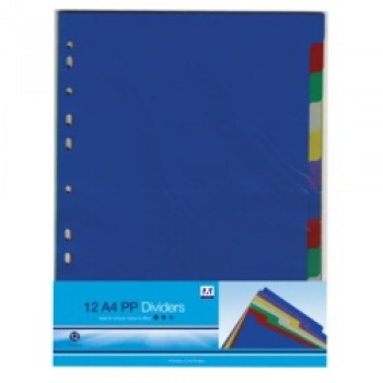 Stat A4 Page Dividers - Pack 12