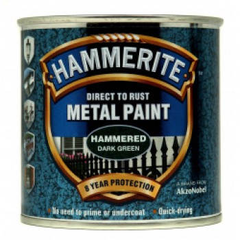 Metal Paint Hammered 250ml - Dark Green