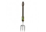 Ash Handle Stainless Steel Midi Fork - Length: 46cm