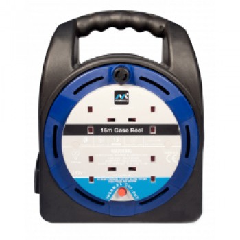 4 Gang Handbag Cable Reel - 16m