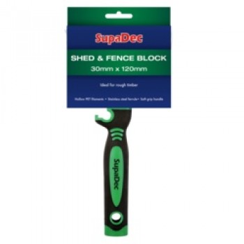 Shed And Fence Block Brush - 30mm x 120mm