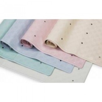 Rubber Shower Mat - White 53x53
