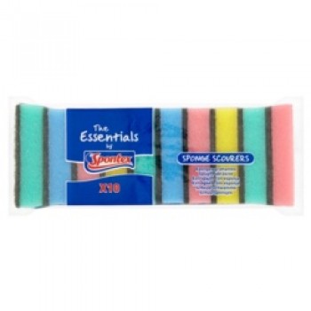 Sponge Scourers - 10 Pack Sponge Scourers - 10 Pack